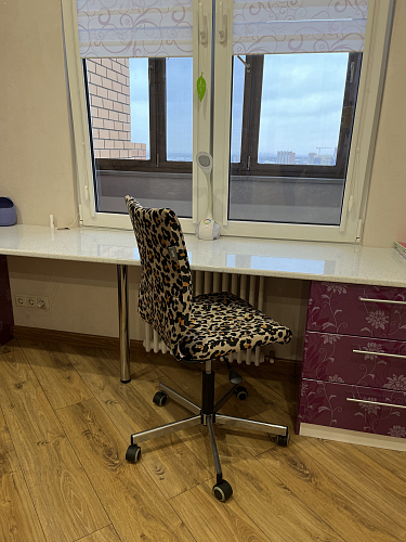 Компьютерное кресло Бюрократ CH-330M/velv86 голубой velvet 86 / крестовина металл фото покупателя 2